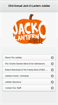 Mobile Screenshot of jackolanternjubilee.com
